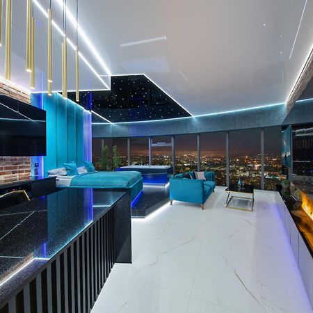 Apartamenty Sky Tower Z Jakuzzi Przy Oknie Wrocław Eksteriør bilde