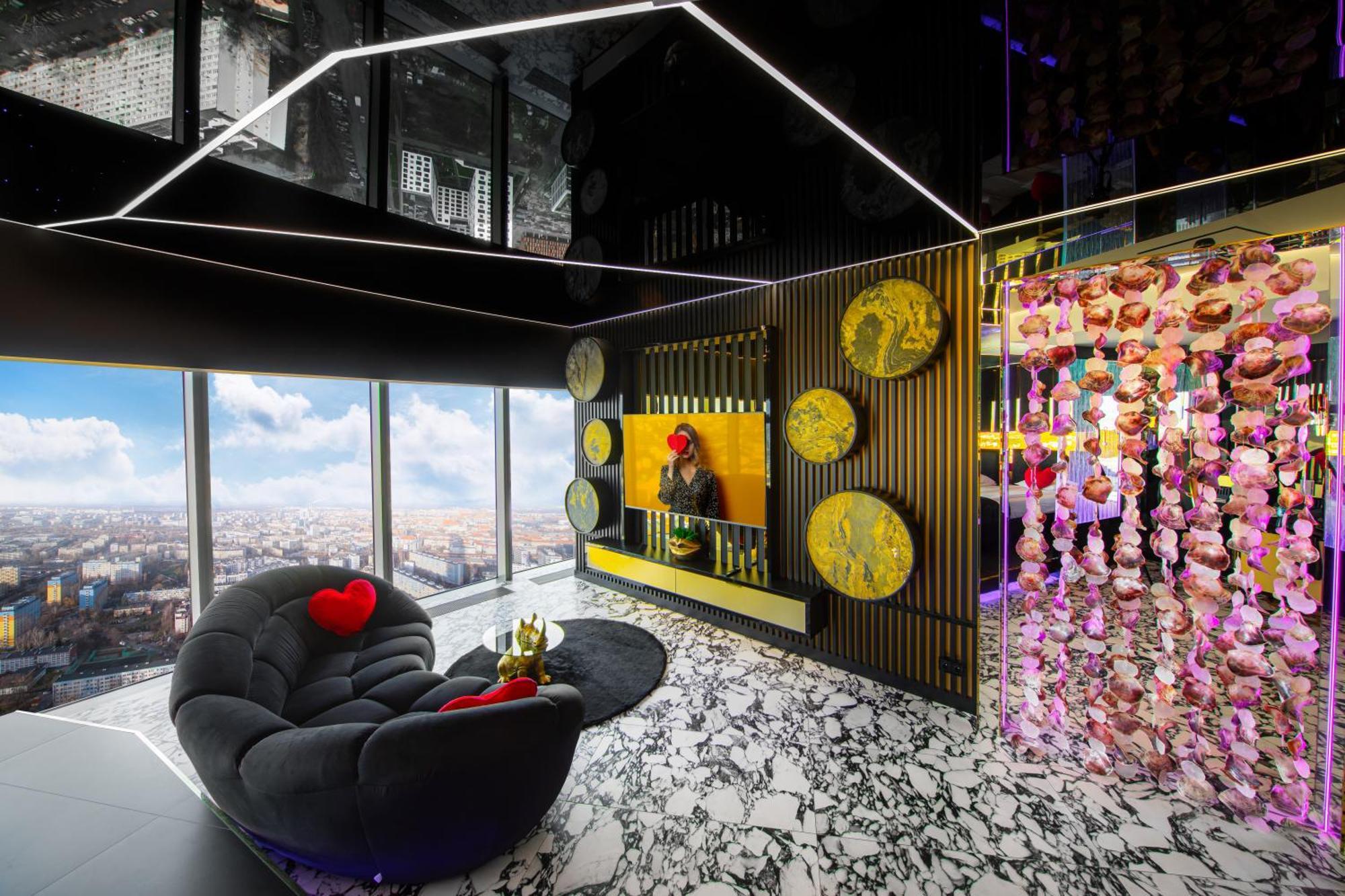 Apartamenty Sky Tower Z Jakuzzi Przy Oknie Wrocław Eksteriør bilde